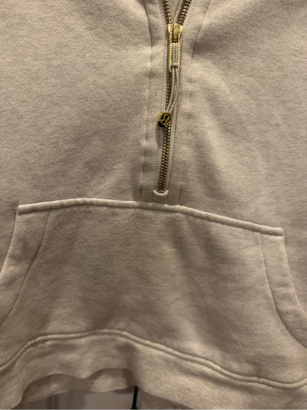 Lululemon Oversized 1/2 Zip Scuba Hoodie M/L